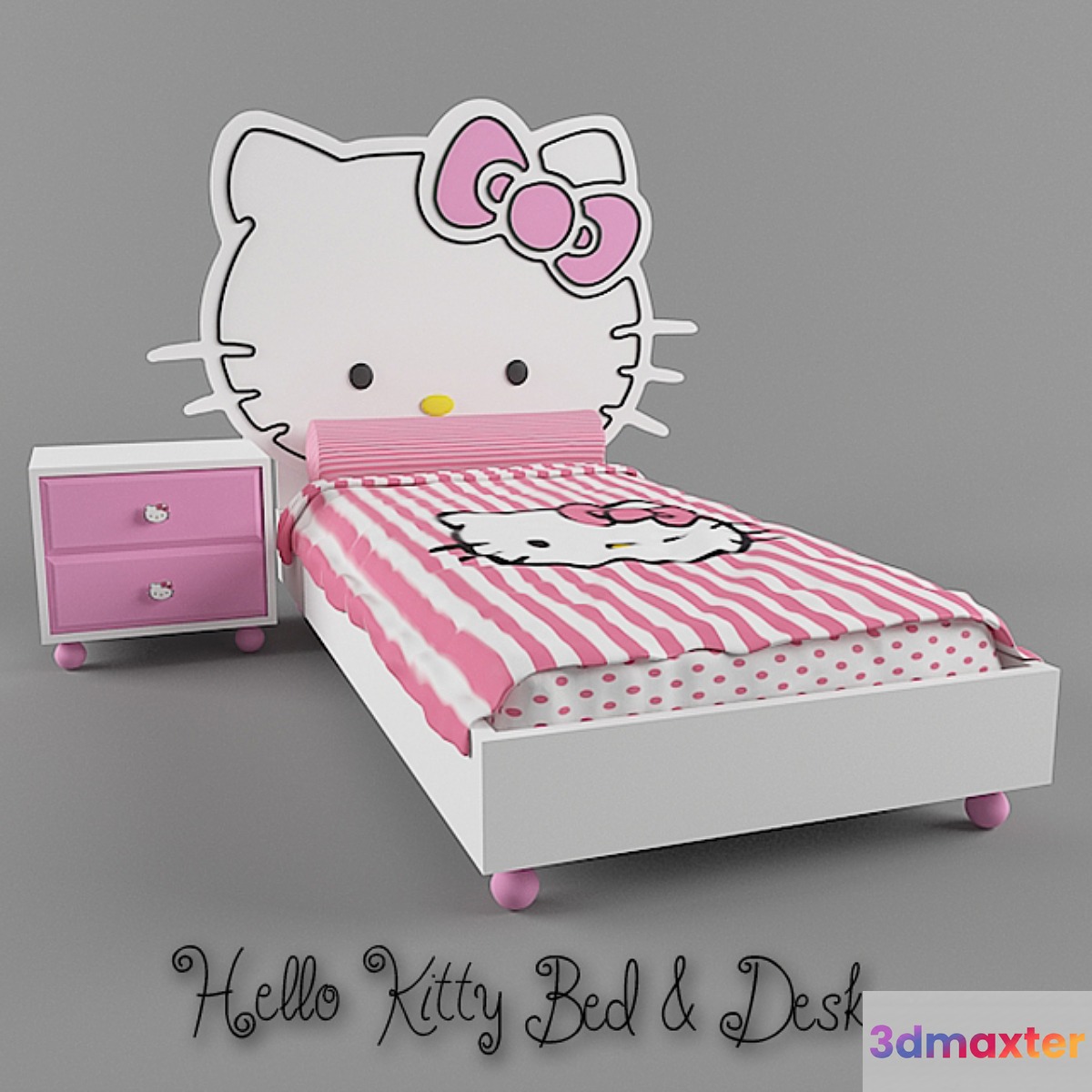 Hello Kitty Bed & Desk
