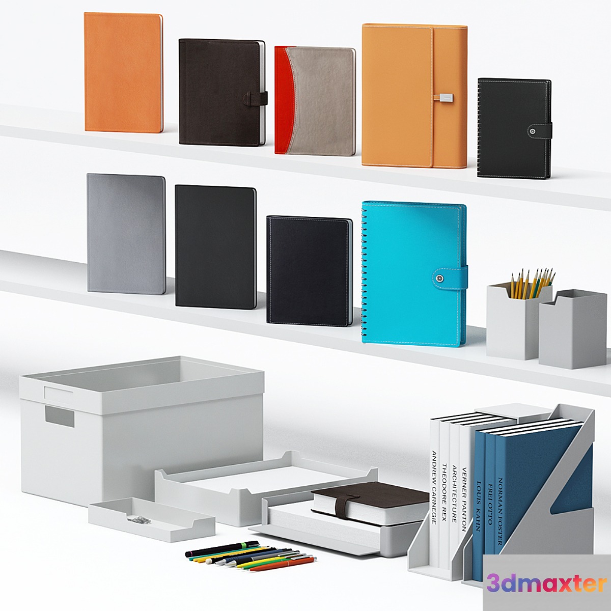 Office accessories - No.2 3D Max