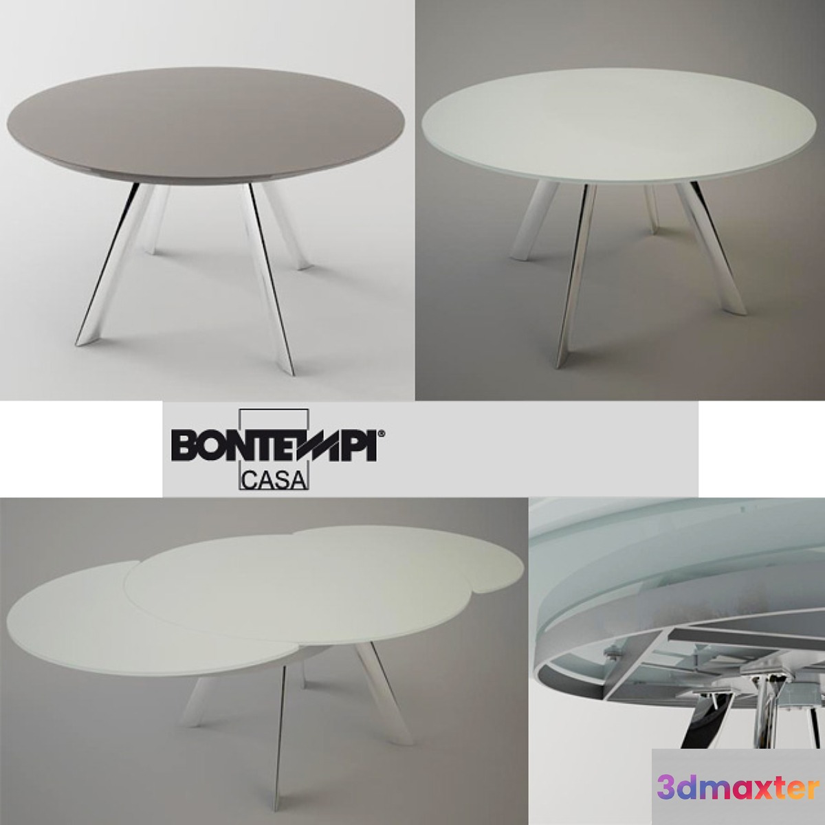 Giro Table by Bontempi Casa 3D Max