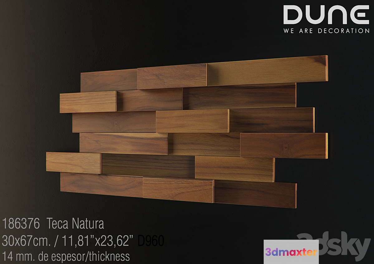 DUNE - TECA NATURA 3D Max