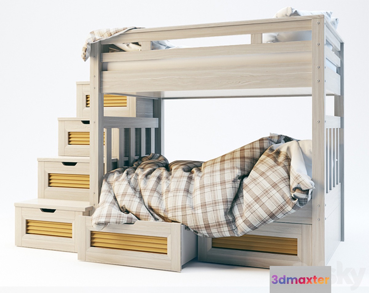 Childrens bunk bed