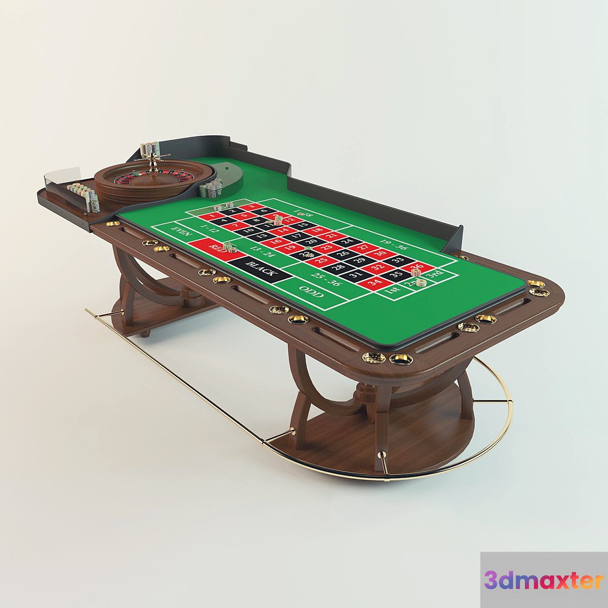 Roulette 3D Max