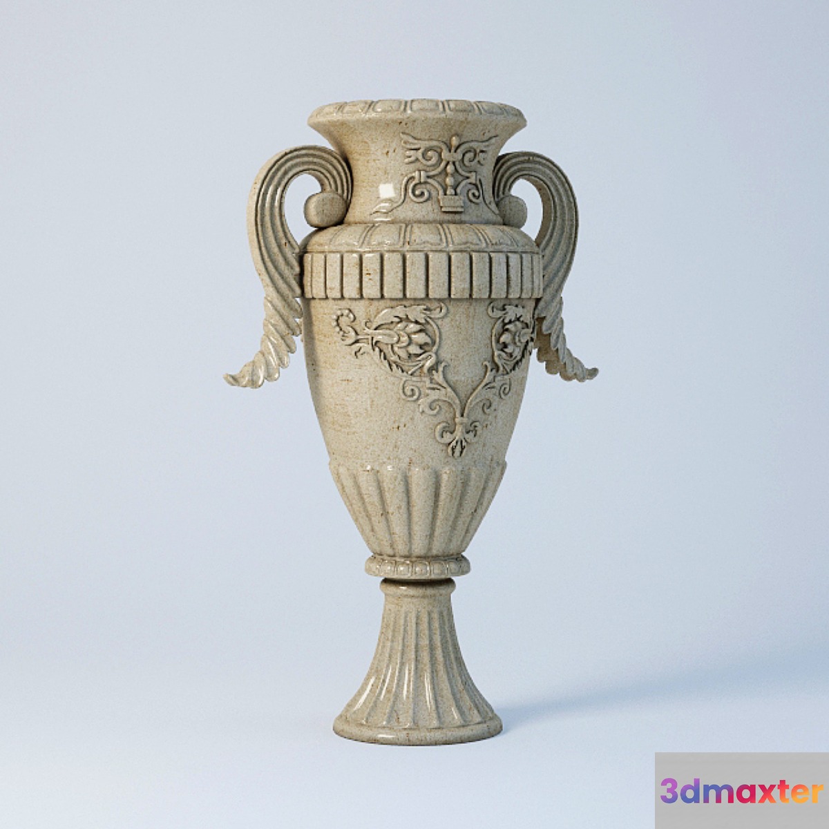 Classic vase 3D Max