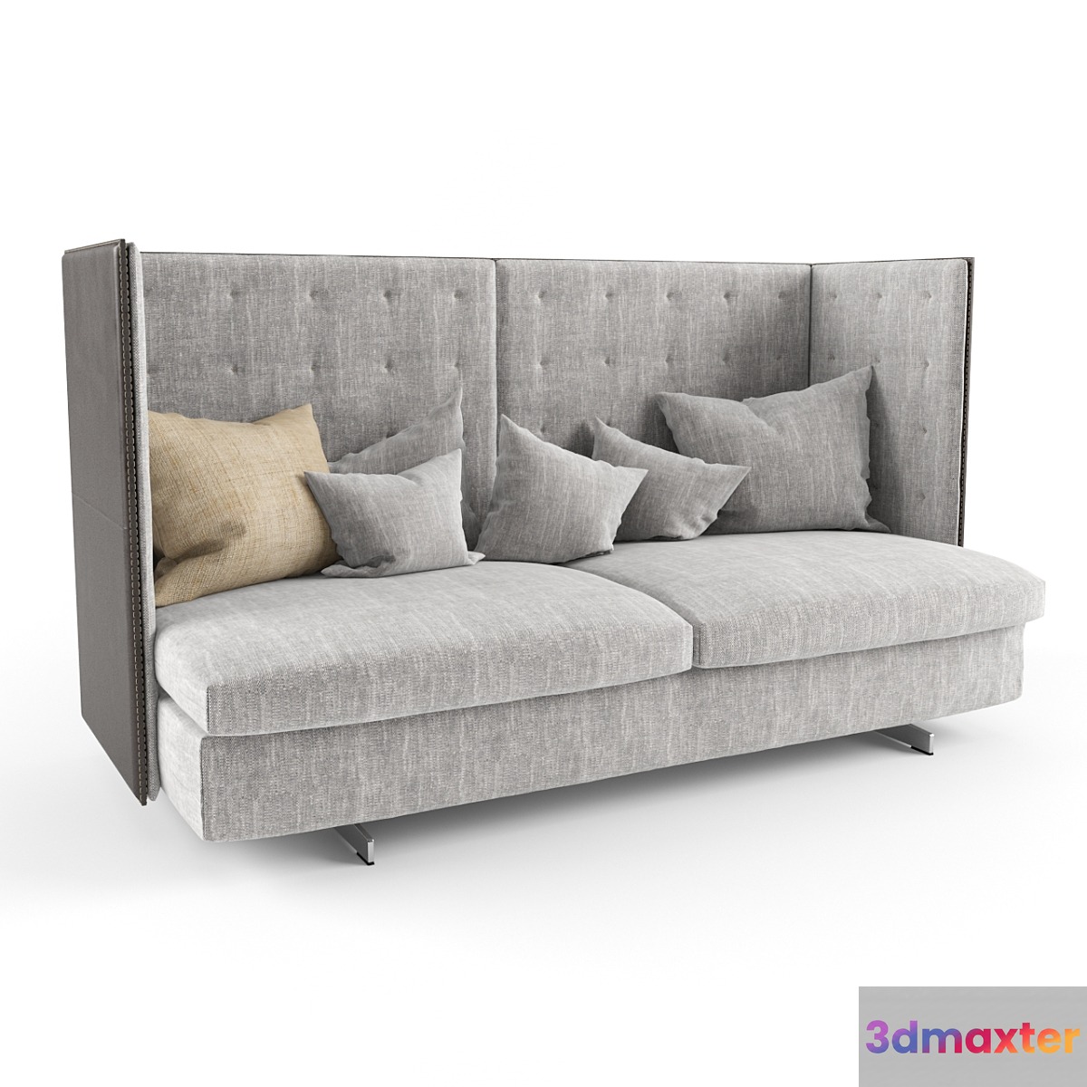 Poltrona Frau GRAN TORINO HB 3D Max