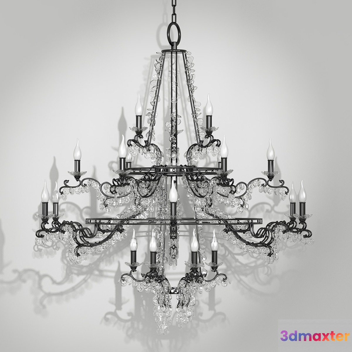 Chandelier Baga Morgana 3D Max