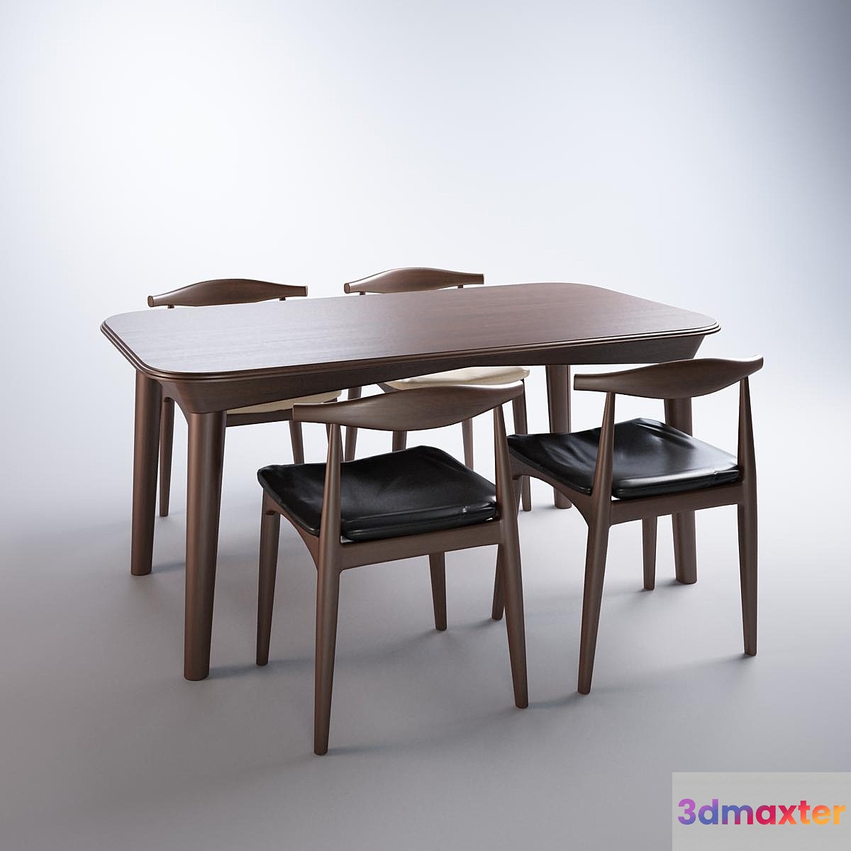 Desk and chair