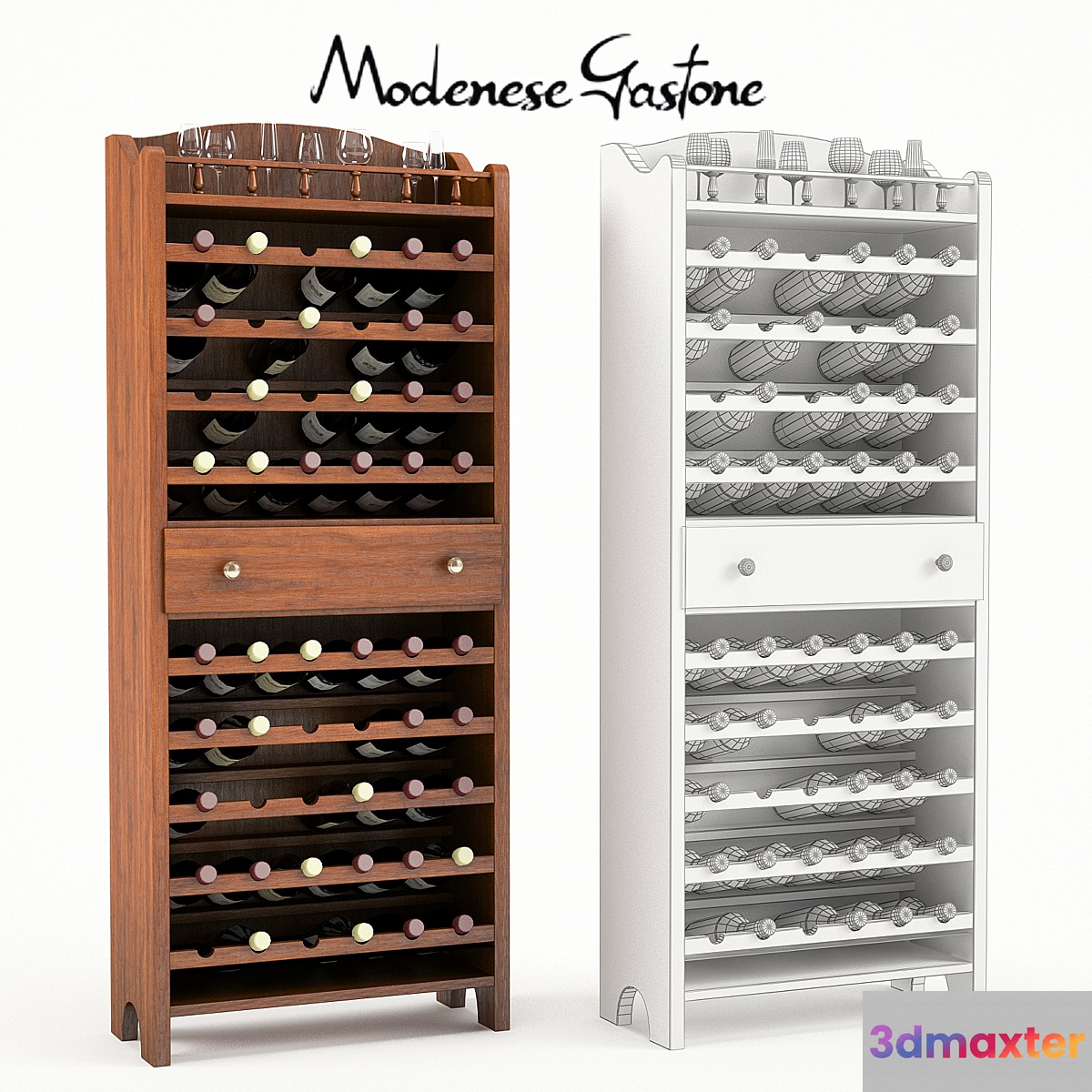 Modenese Gastone art 6181 - No.2 3D Max