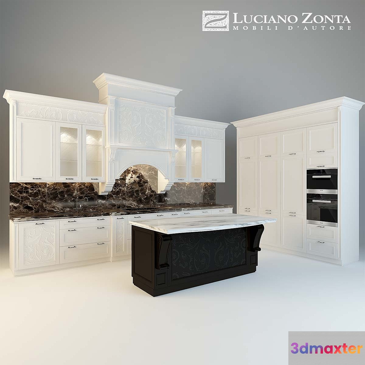 Kitchen Luciano Zonta 3D Max