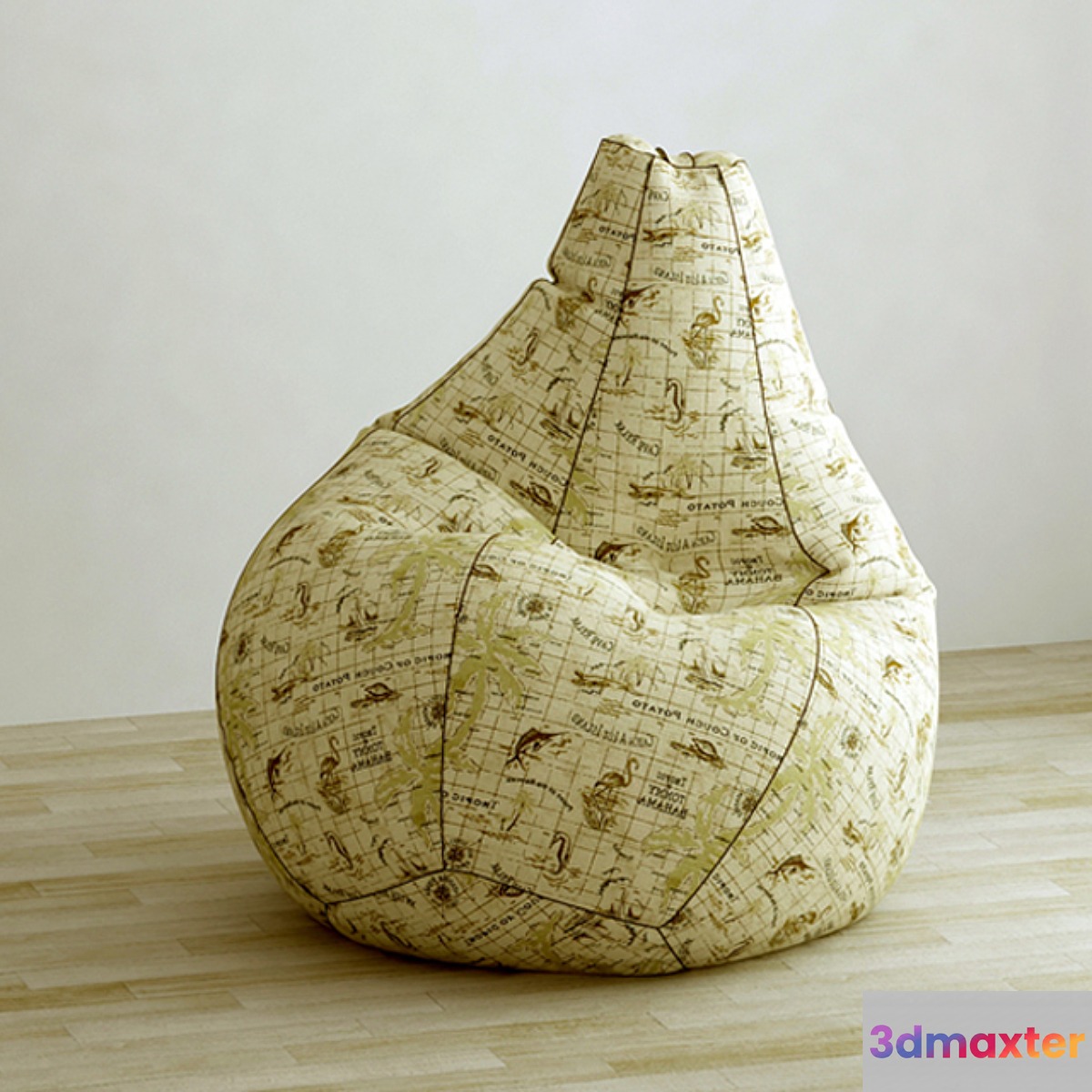 Bean bag 3D Max