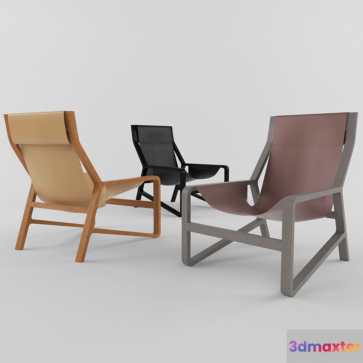 Blu Dot _ Toro Lounge Chair 3D Max