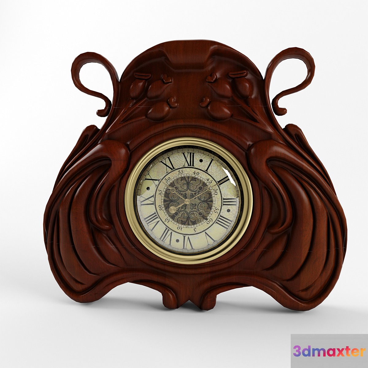 Table Clock Medea 3D Max