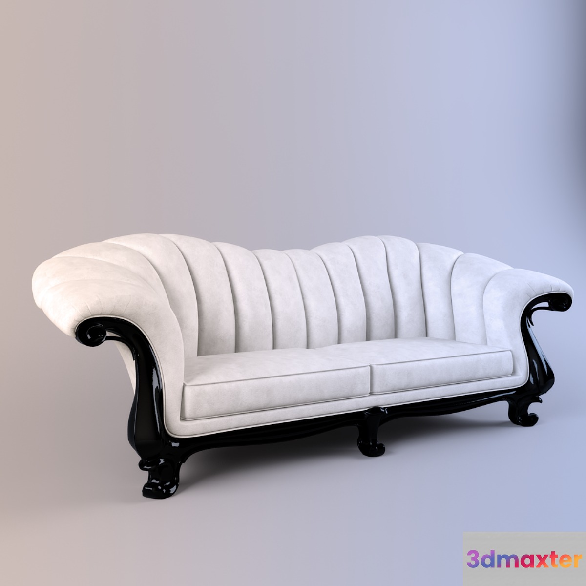 Sofa Louvre MANTELLASSI Casa Gioiello Louvre 3D Max