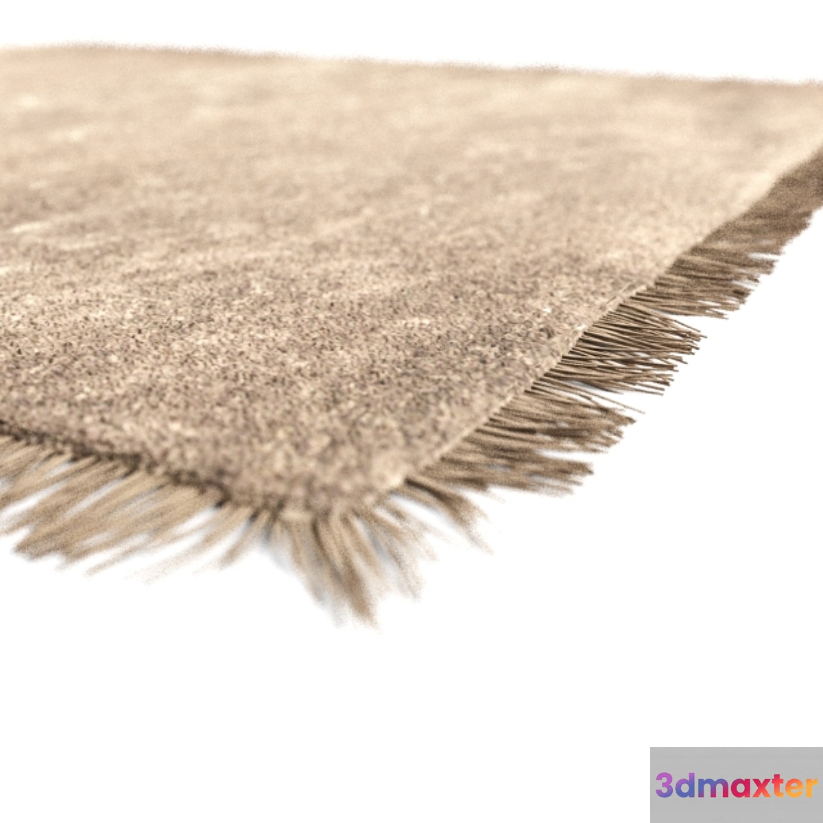 Shaggy carpet edging
