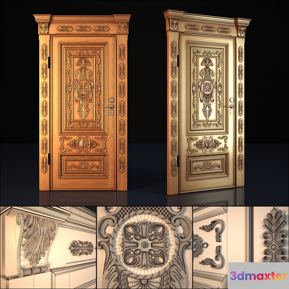 Luxurious front door 