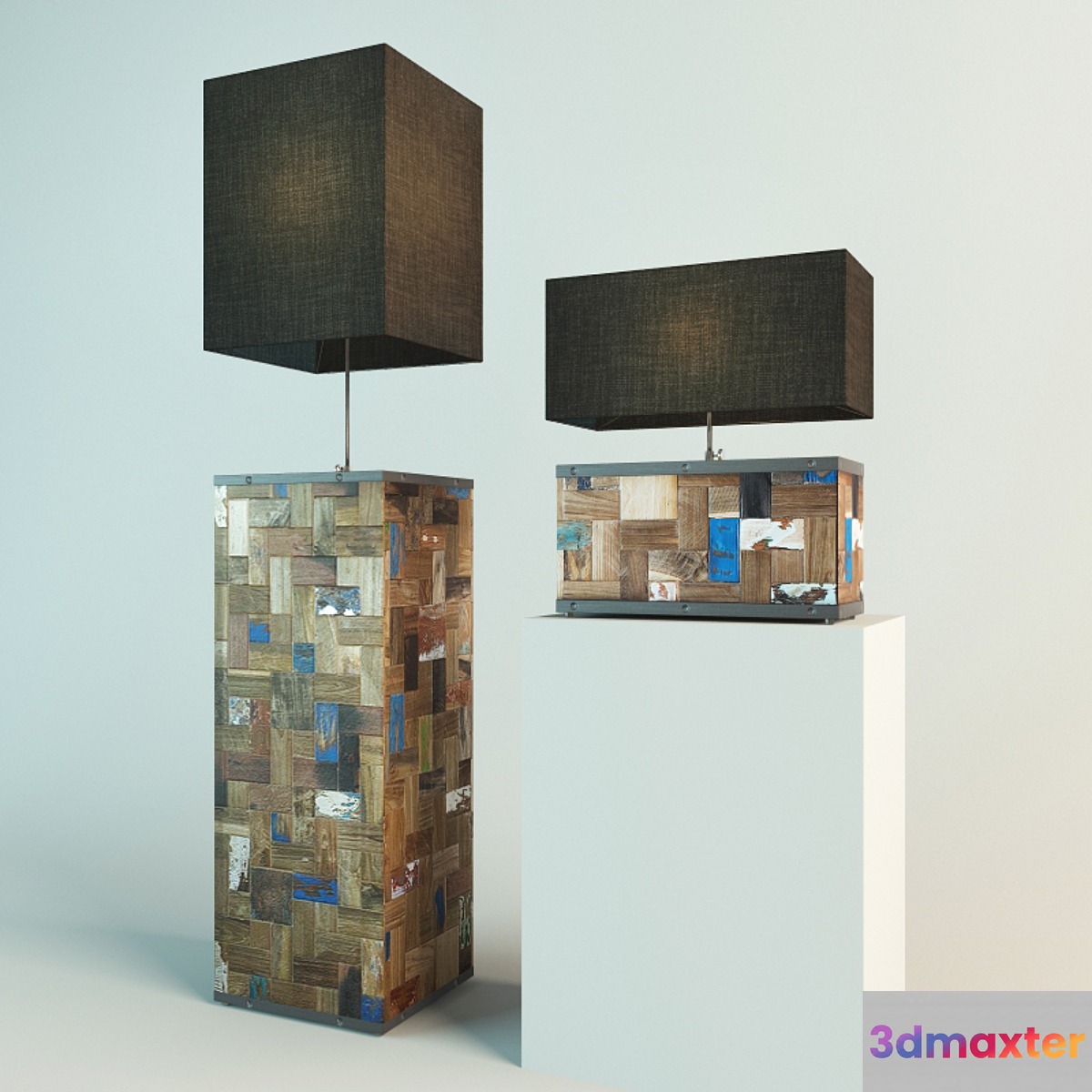 Floor lamp and a lamp 