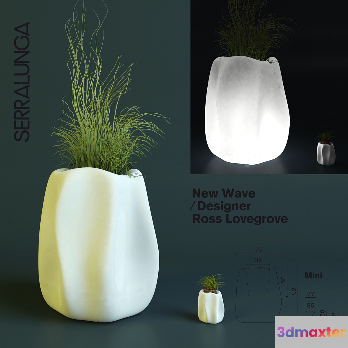 Vase New Wave 3D Max