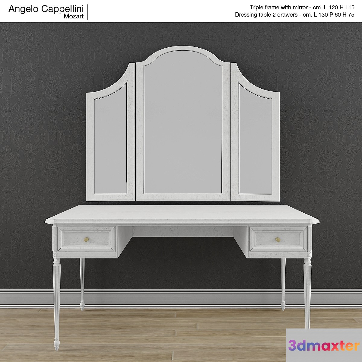 Dressing table Angelo Cappellini (202h52h90)