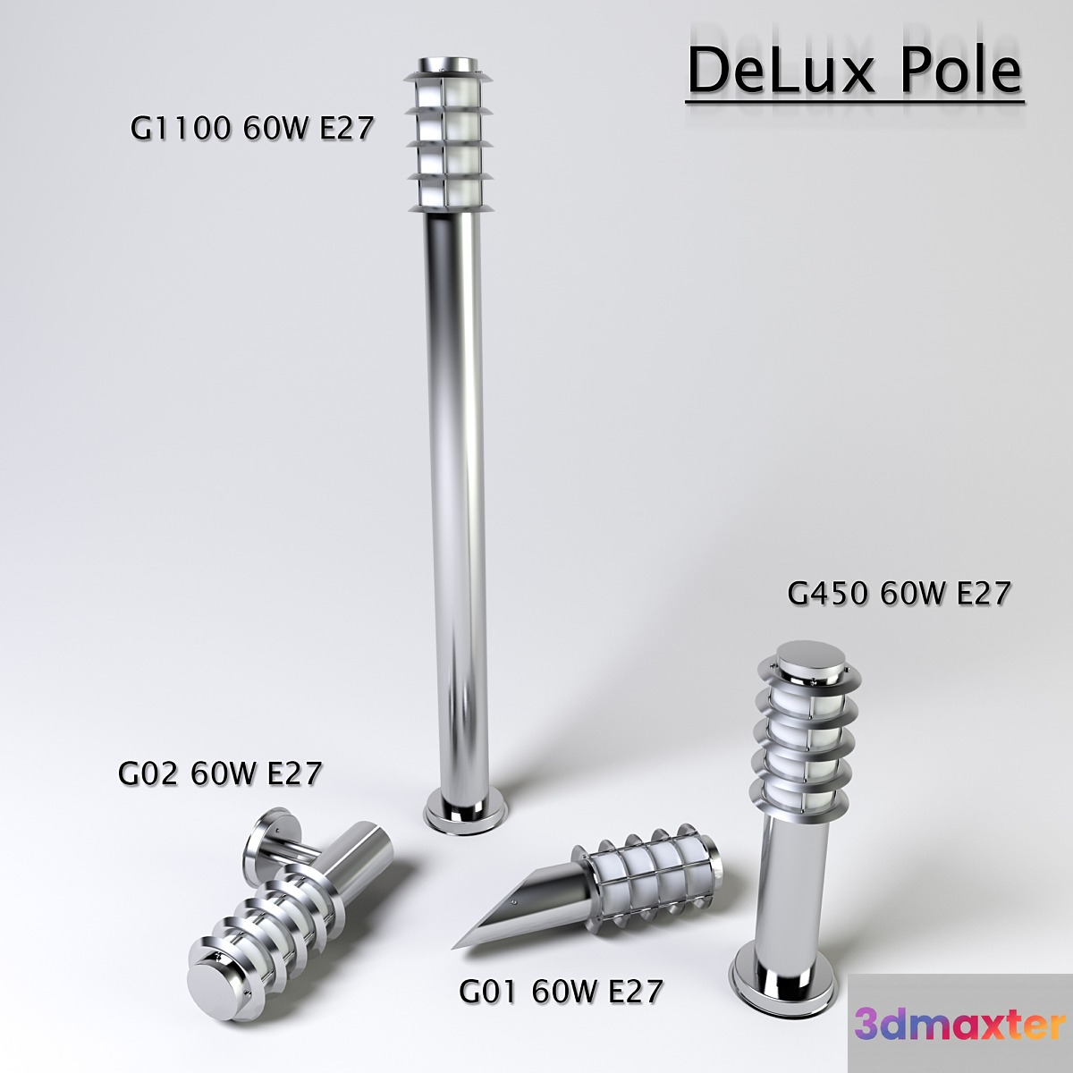 Street landscaping lamps Delux Pole