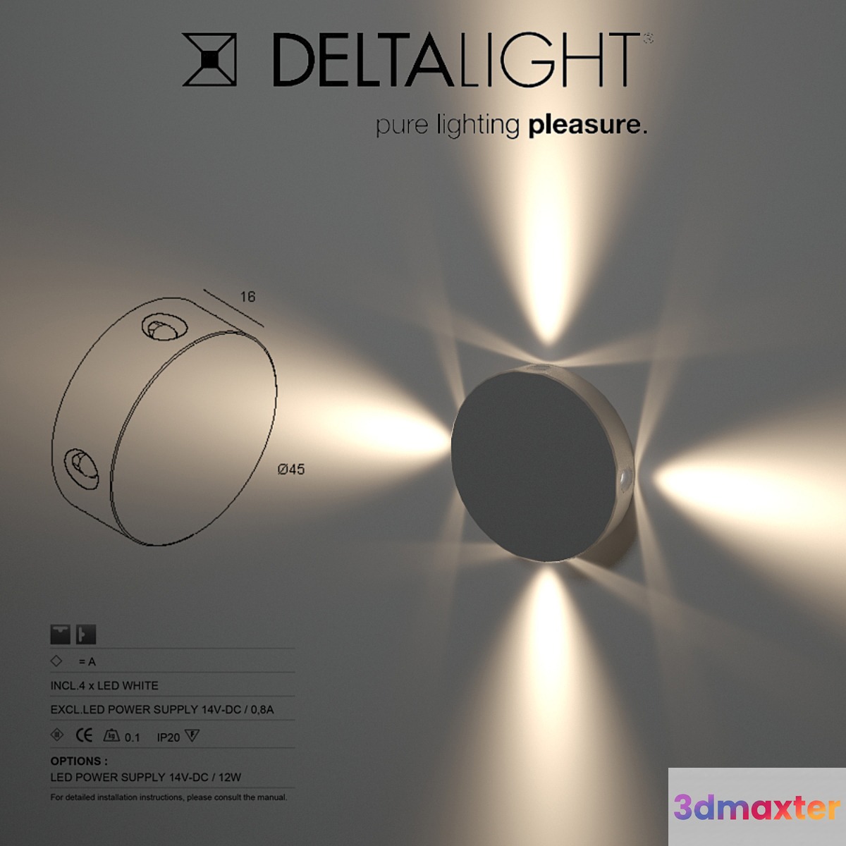 Delta light PUK 4 WW 301 00 05