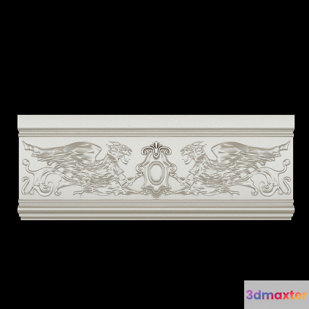 Stucco panels.