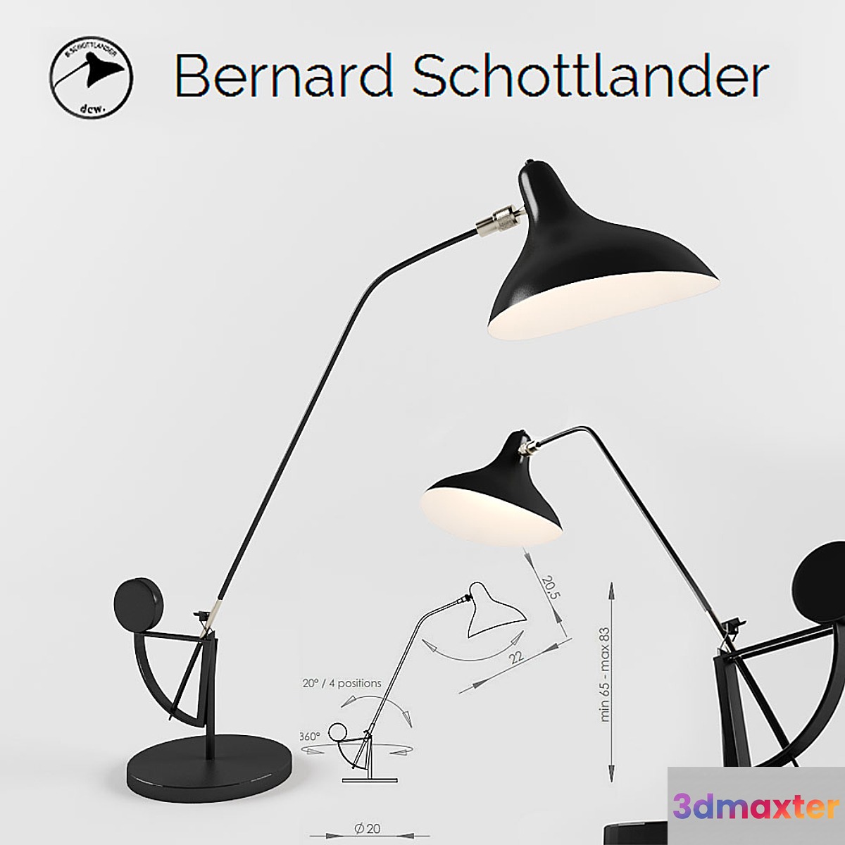 Bernard Schottlander BS3 3D Max