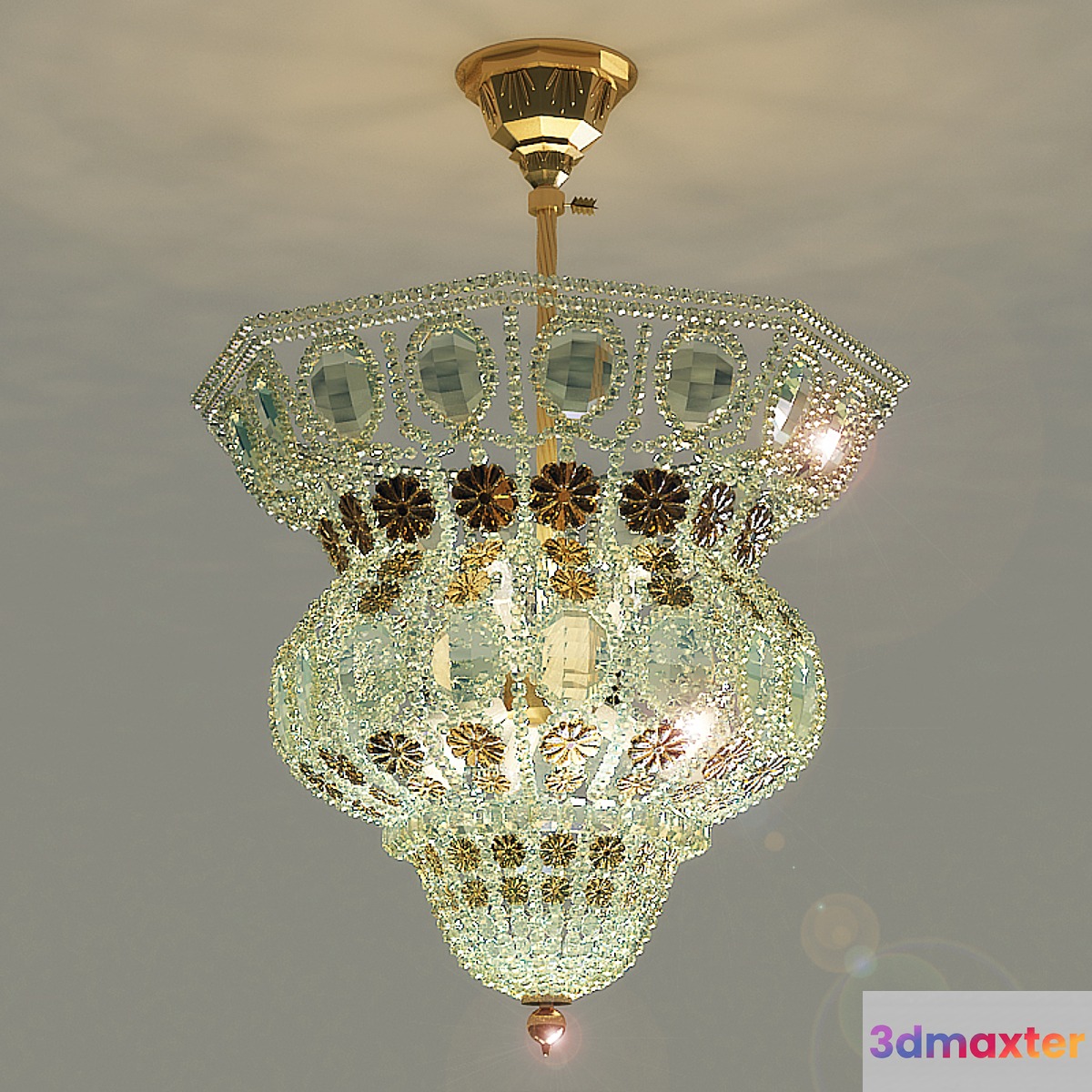 Chandelier Banci 3D Max