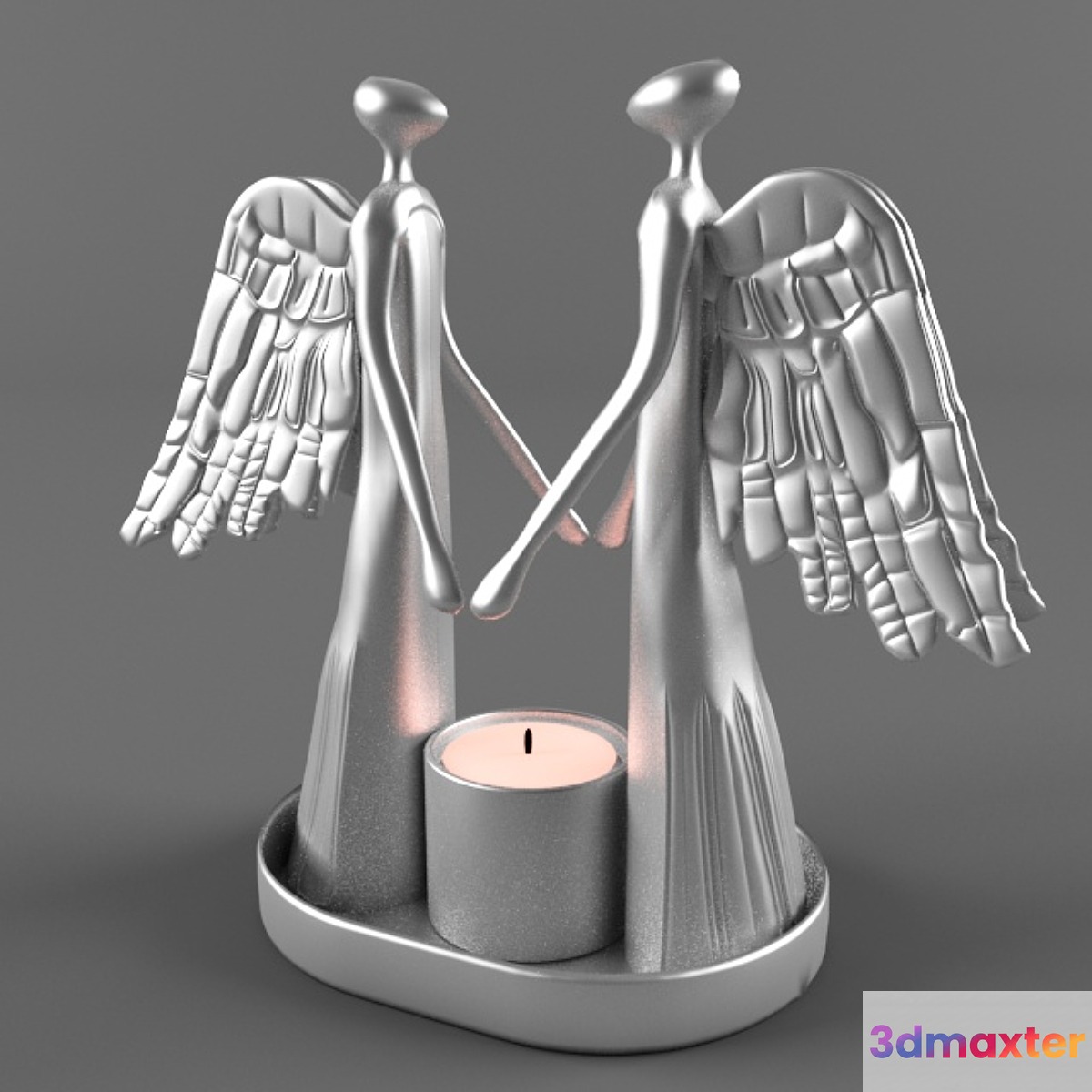 candlestick Angels 3D Max