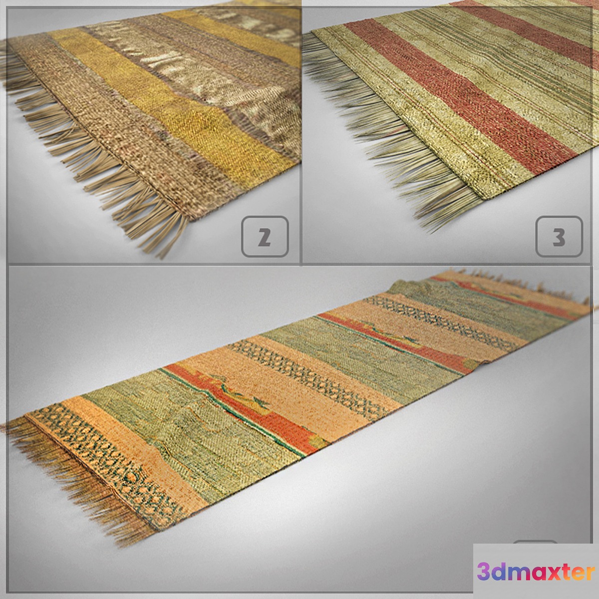 RUG-TRACK (3 pieces)