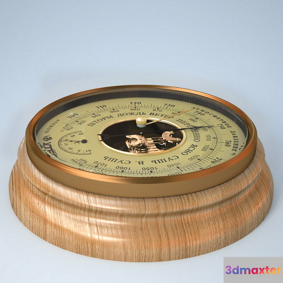 Barometer 3D Max