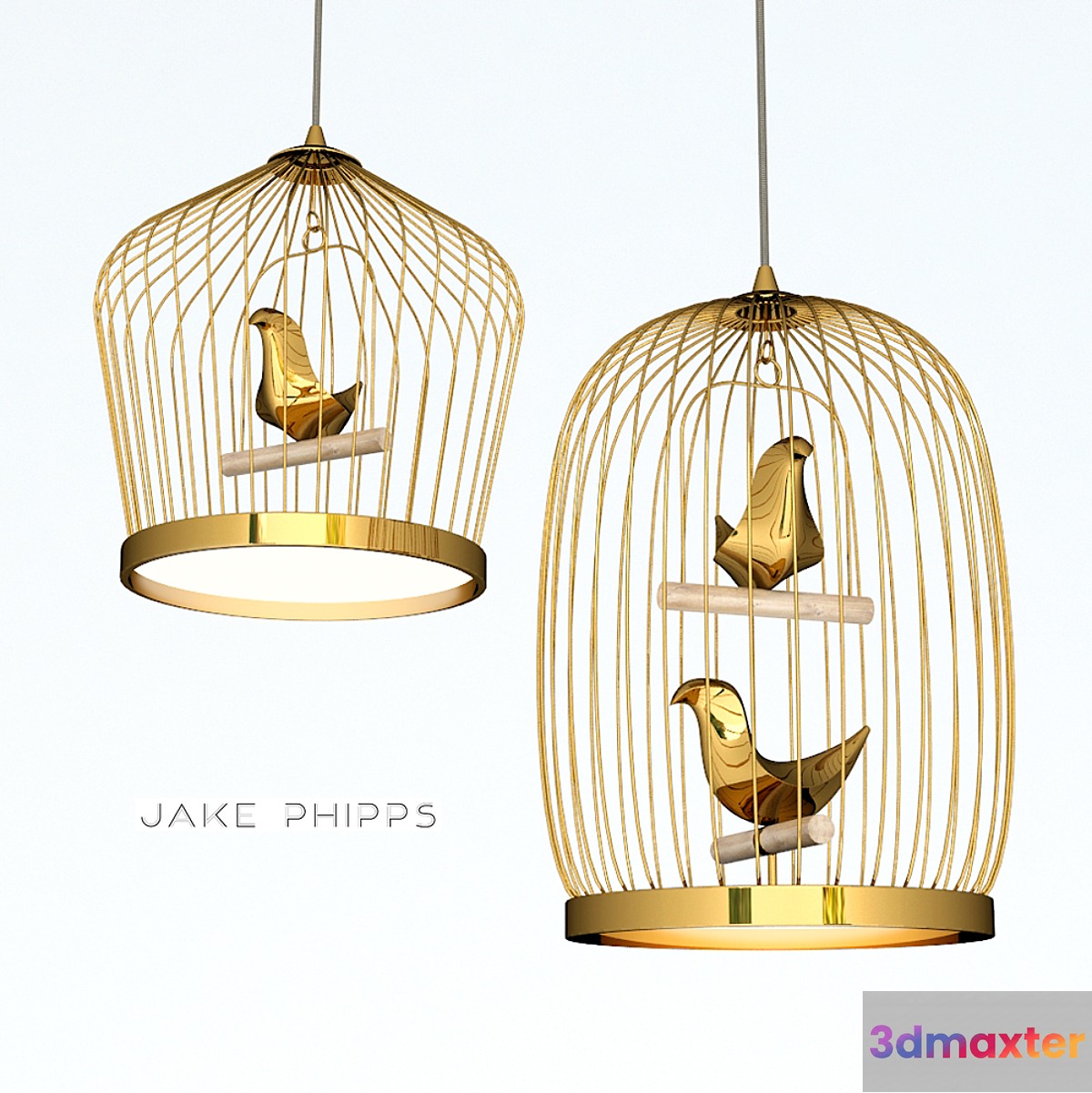 Tweetie lamps by Jake Phipps - No.2 3D Max