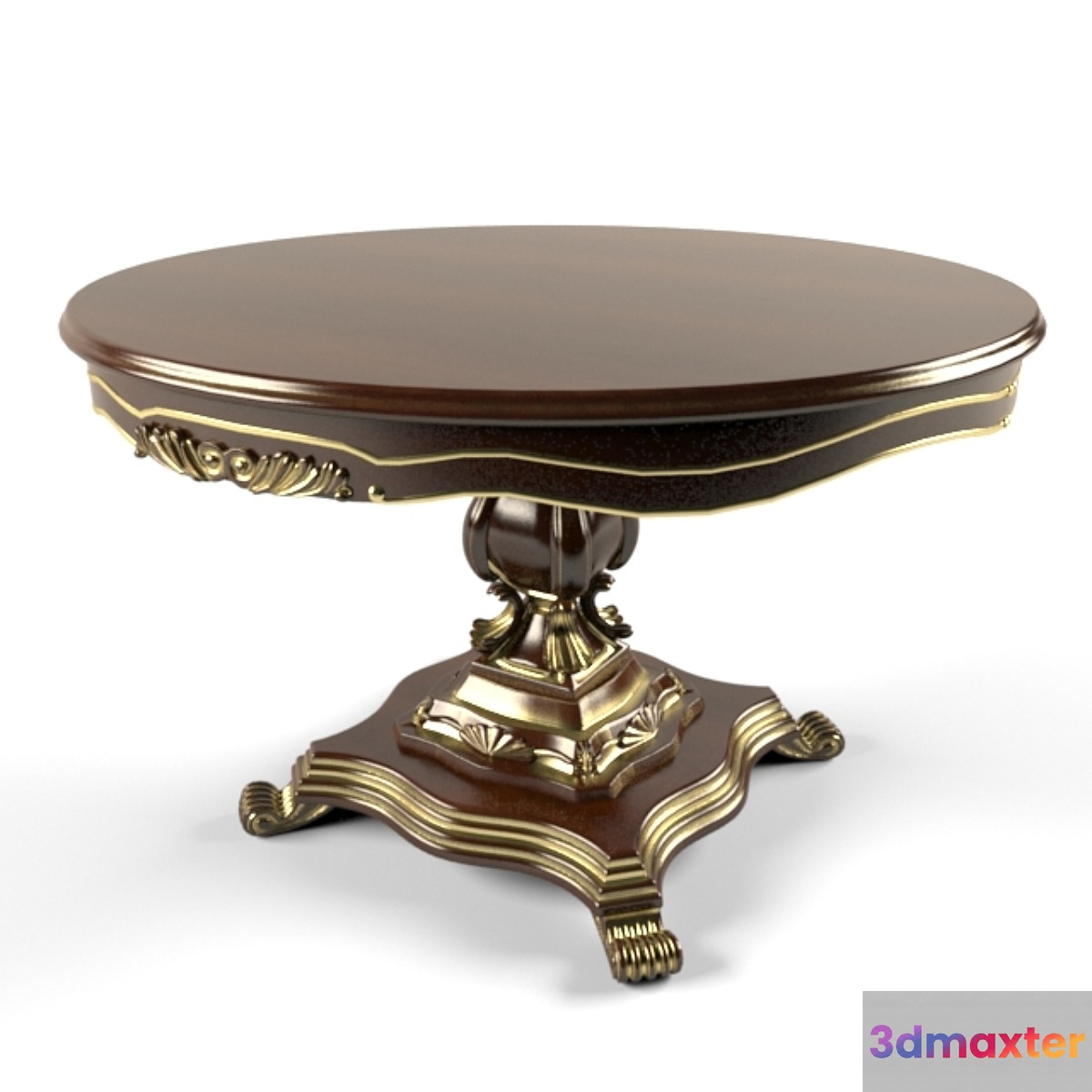 Classic table - No.4 3D Max