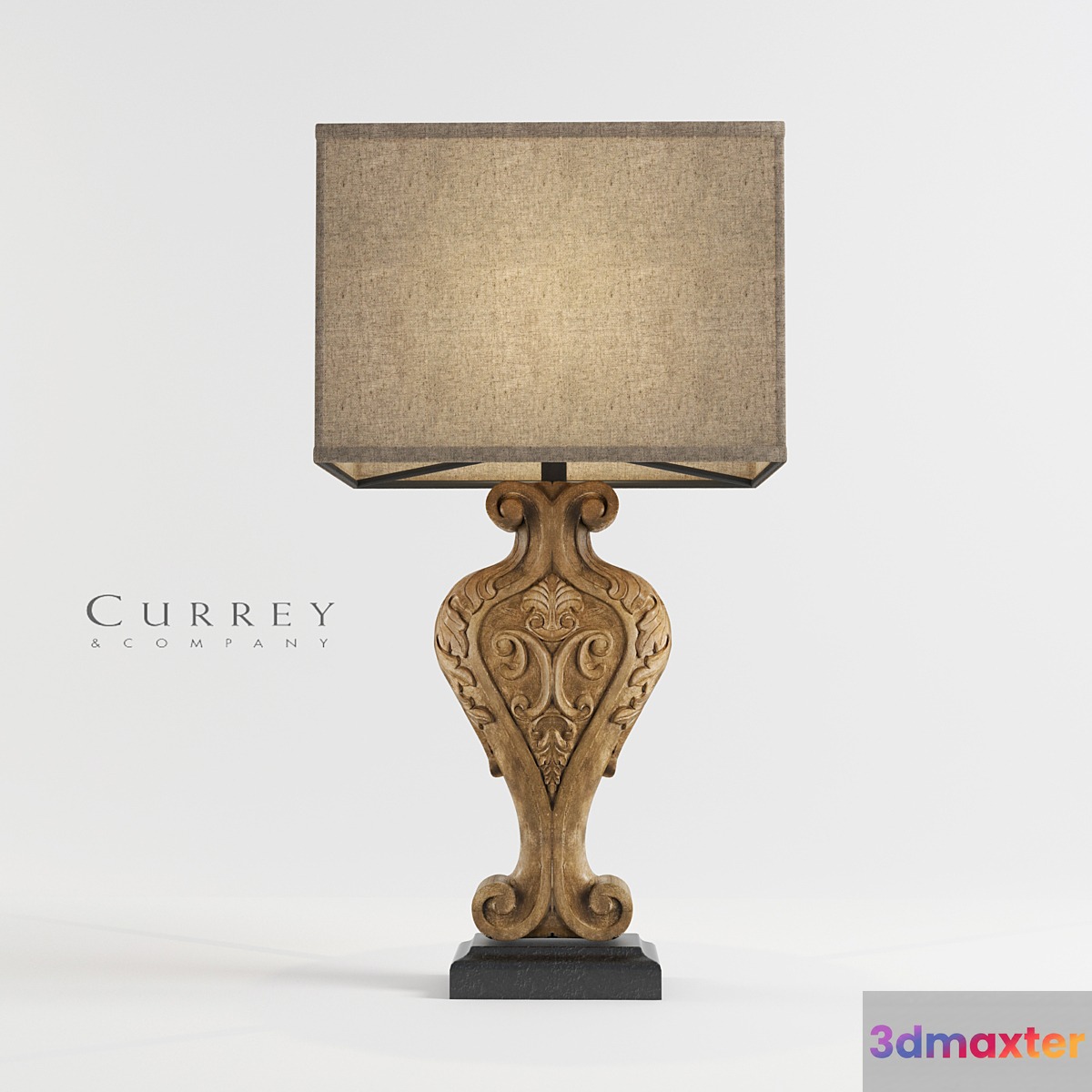 CURAY Hourglass Table Lamp