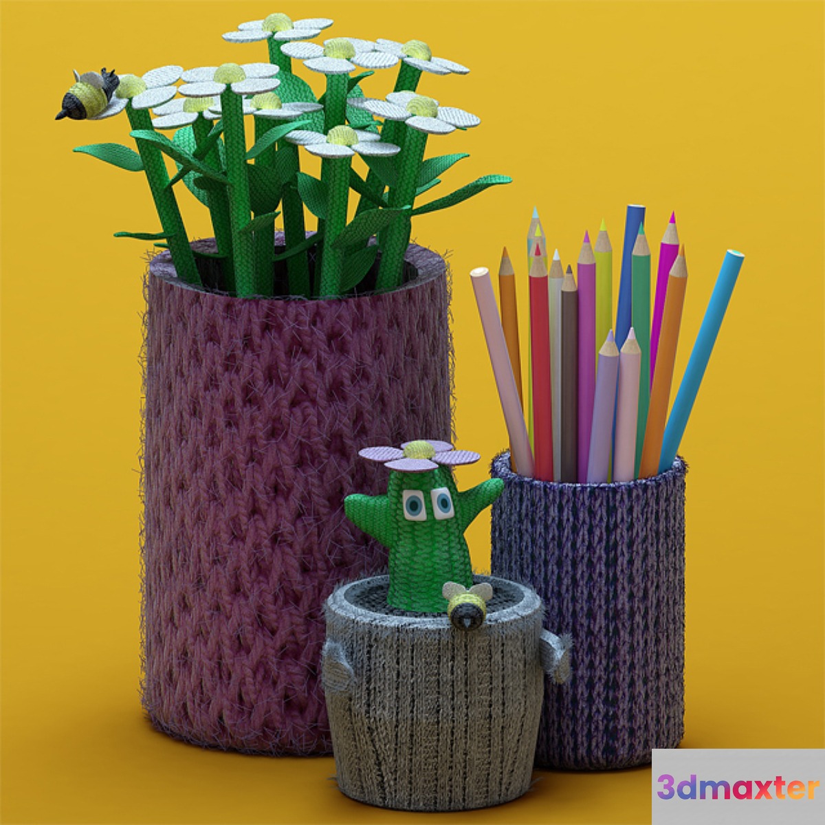 Knitted set