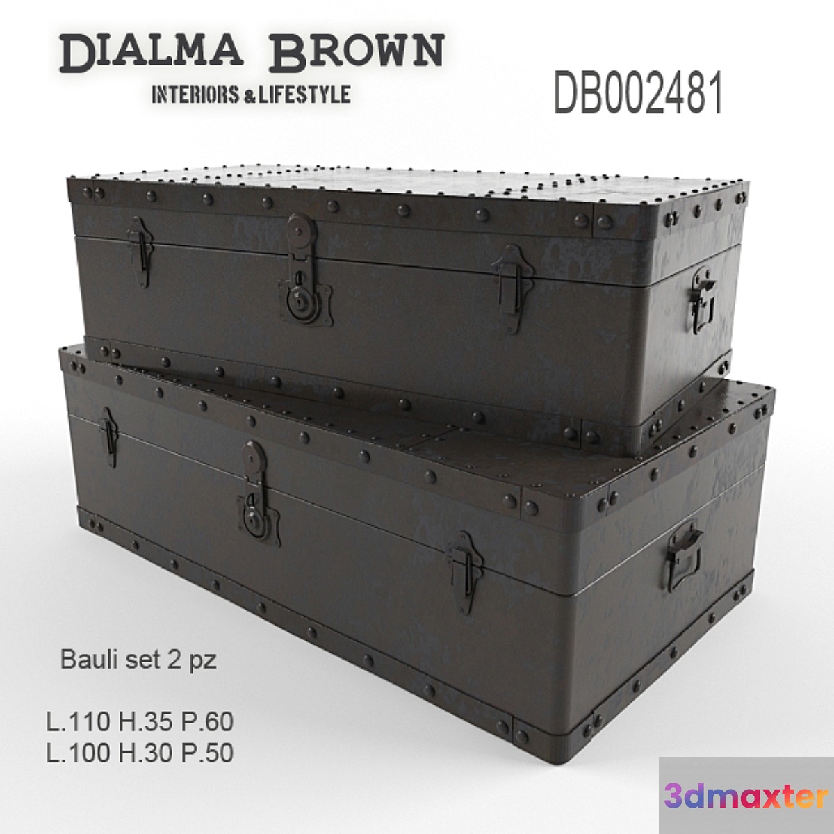 Chest Dialma Brown art DB002481