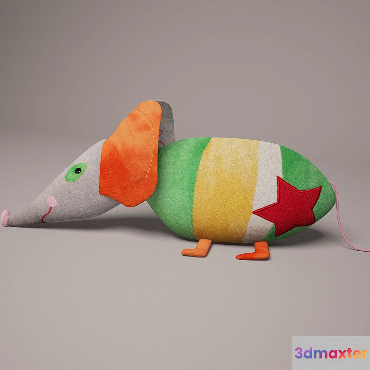 Toy rat 3D Max