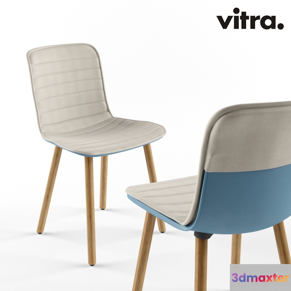 Vitra Hal Wood Chair