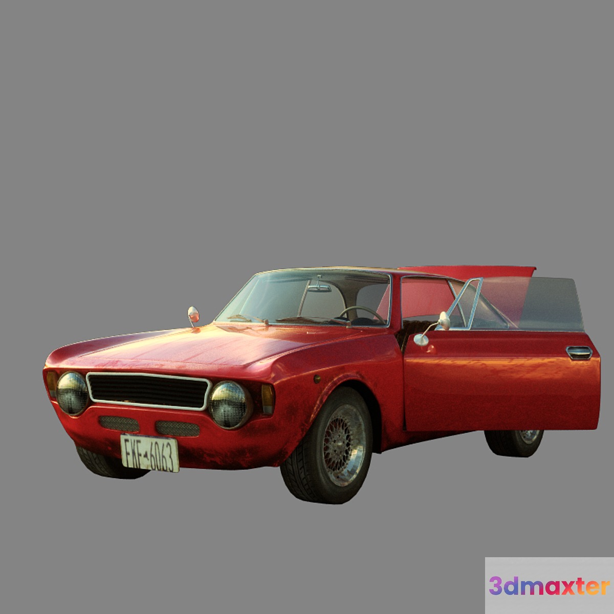 Alfa Romeo GT 1300 Junior 3D Max