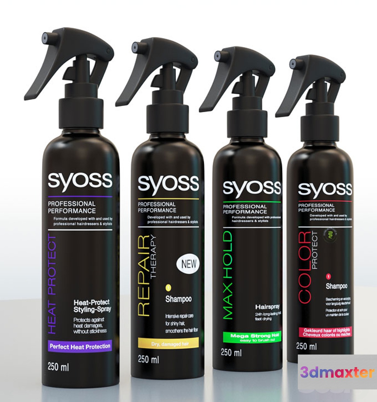 syoss-spray 3D Max