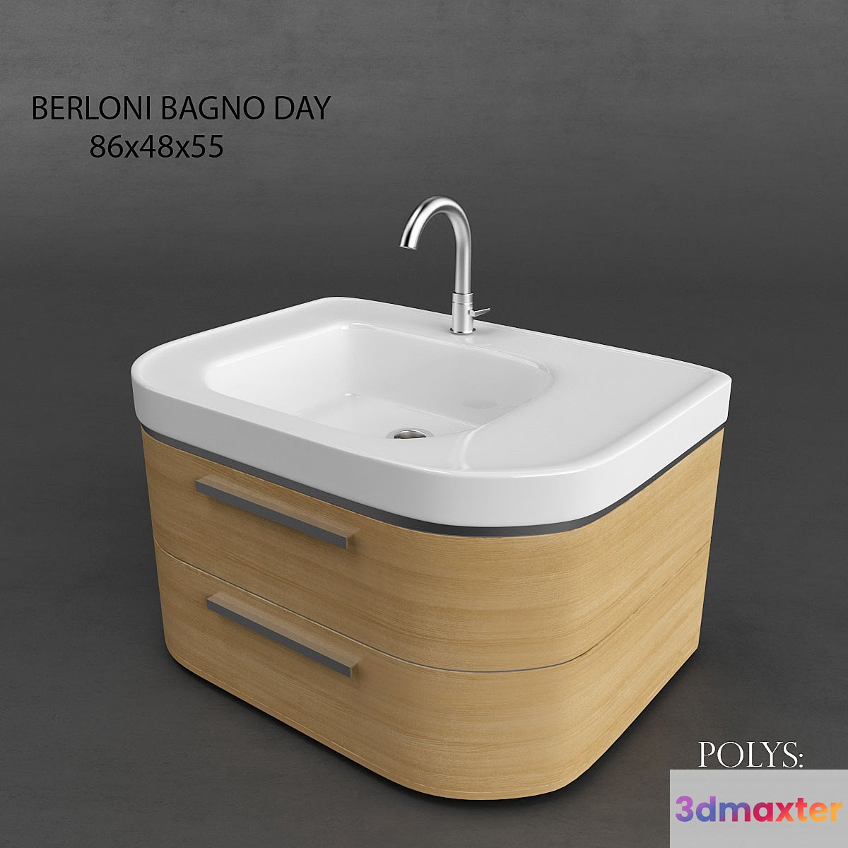 BERLONI BAGNO DAY 3D Max