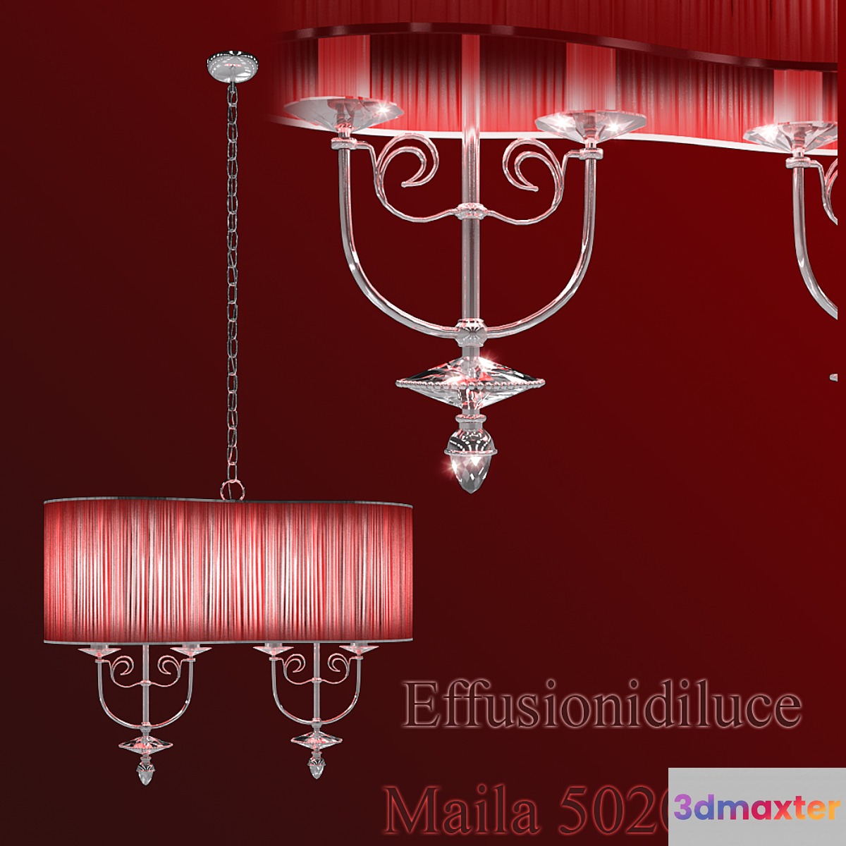 Chandelier Maila 3D Max
