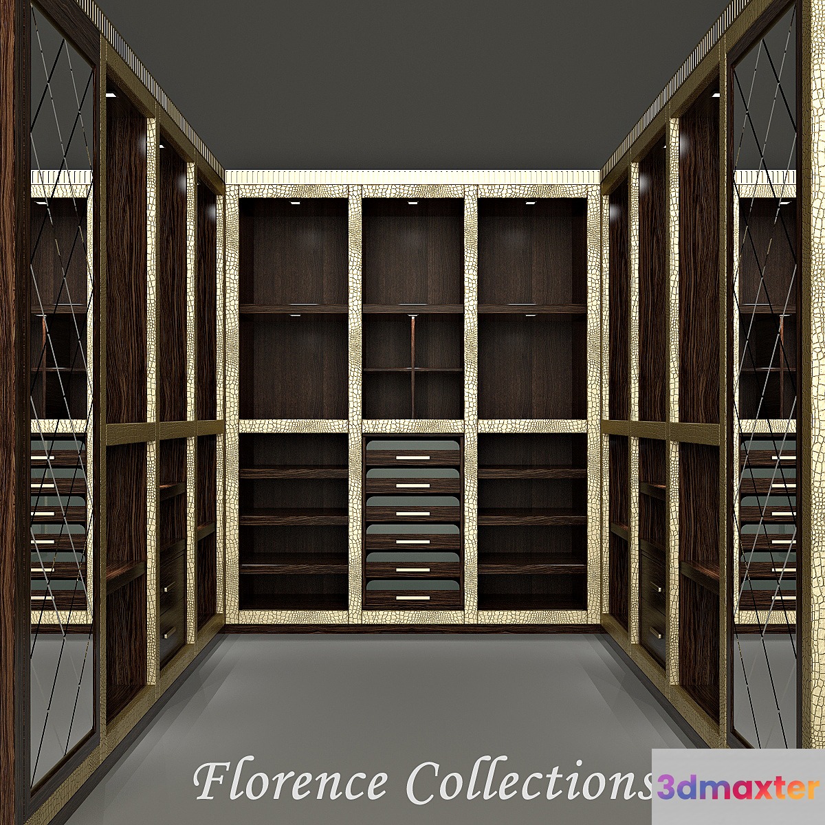 Closet Factory Florence Collections 3D Max