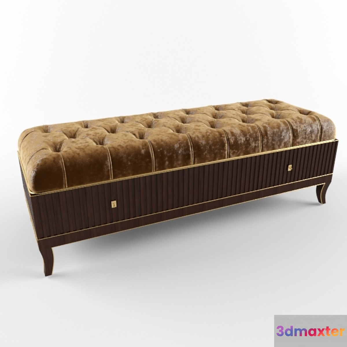 Marge Carson Samba Storage Bench SBA48-1 3D Max
