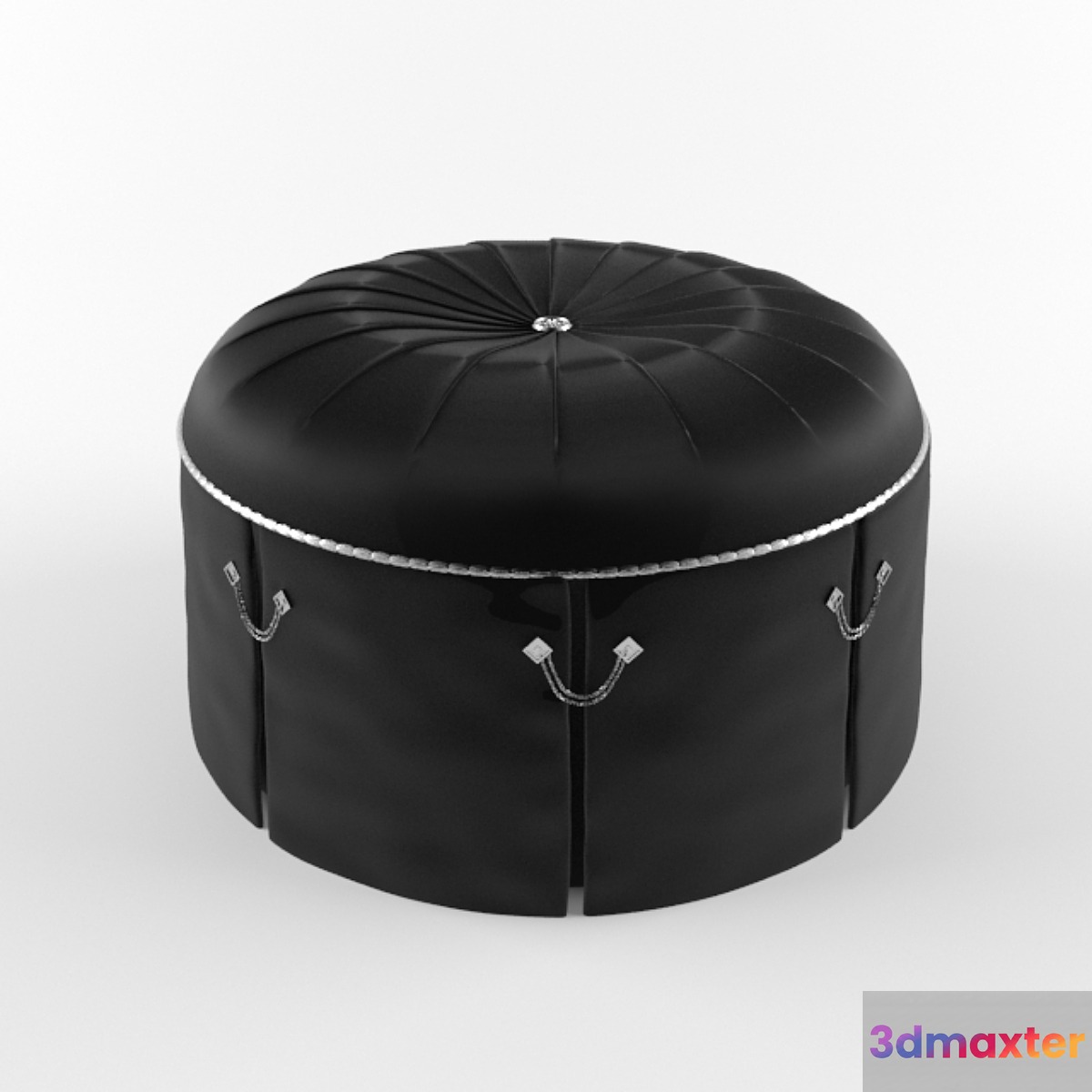 Marge Carson Mia Ottoman Item MIA48