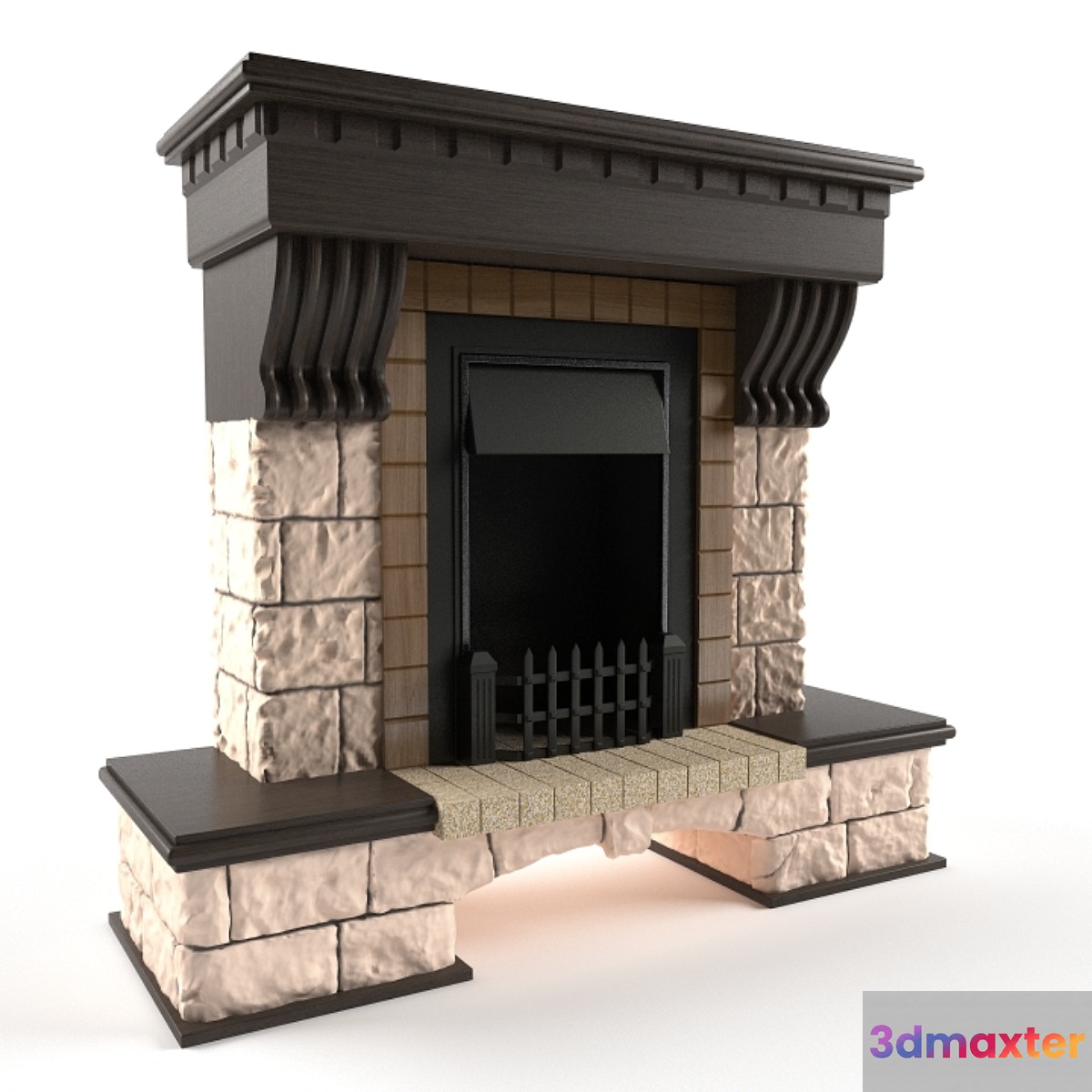 Fireplace kslassichesky