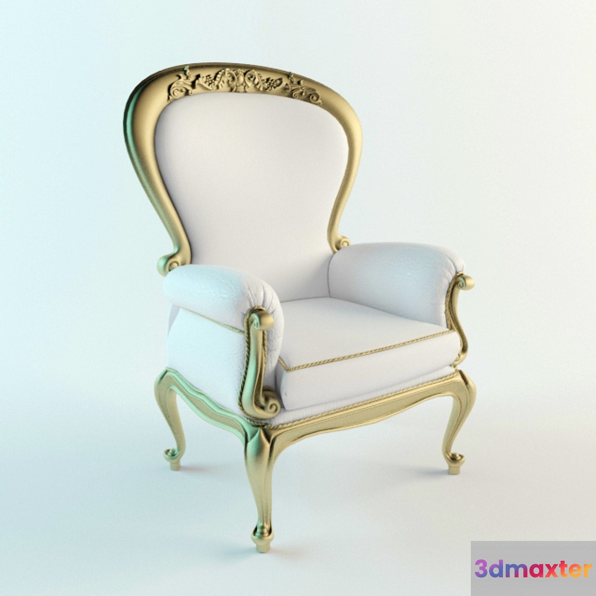 French armchair 3D Max
