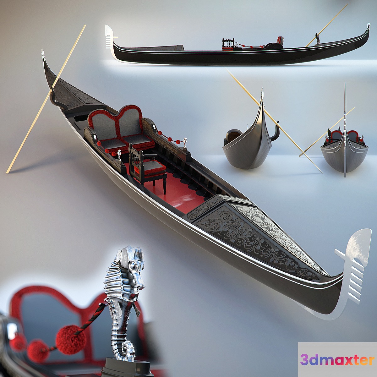 Gondola 3D Max