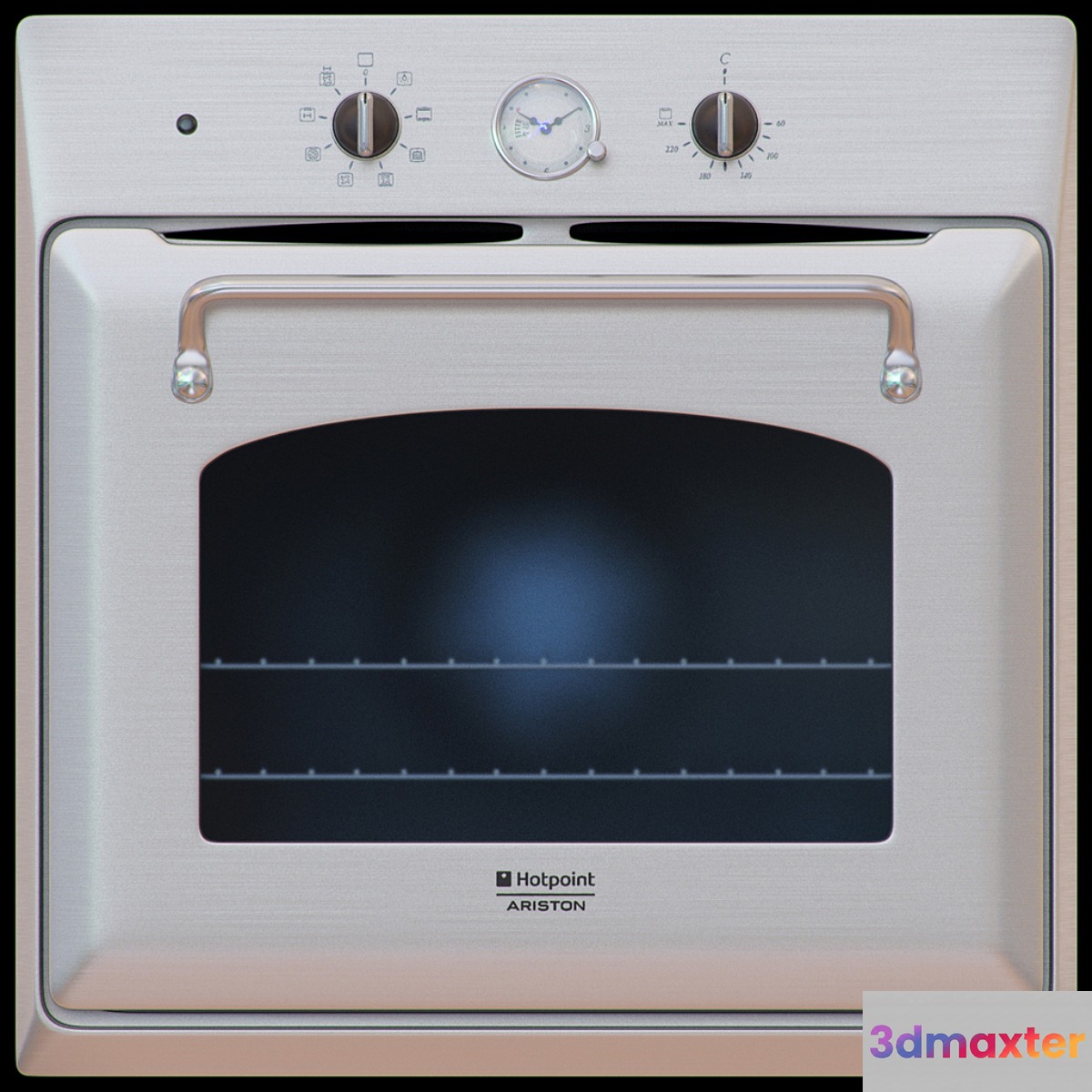 Hotpoint ariston FT 850 1 IX 3D Max