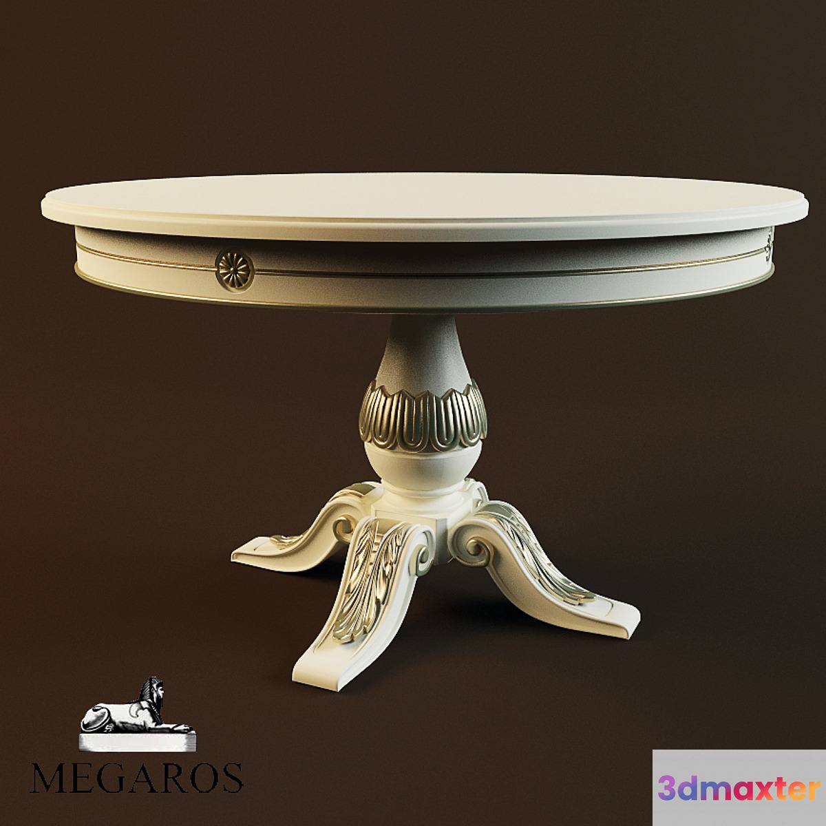 Table Megaros DUCA D'ESTE 3D Max