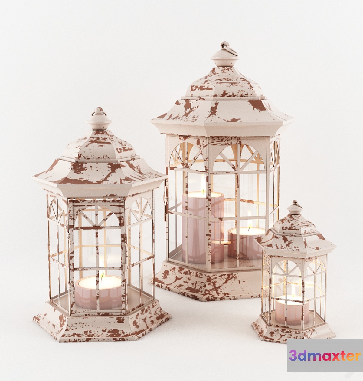 Decorative lantern 3D Max