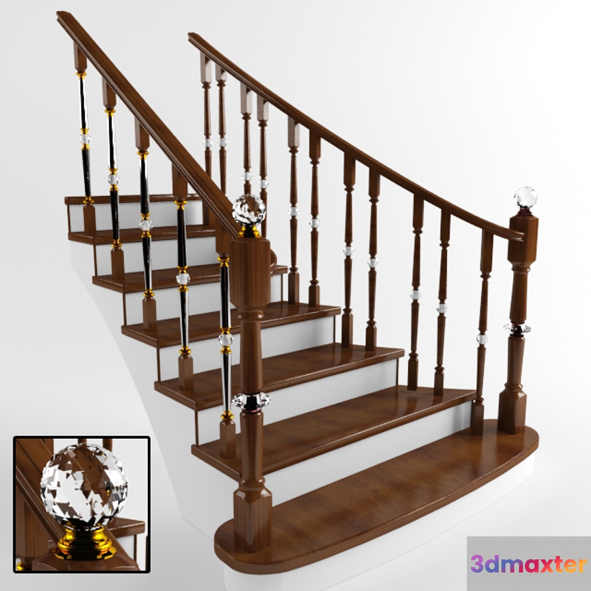 Staircase - No.2 3D Max